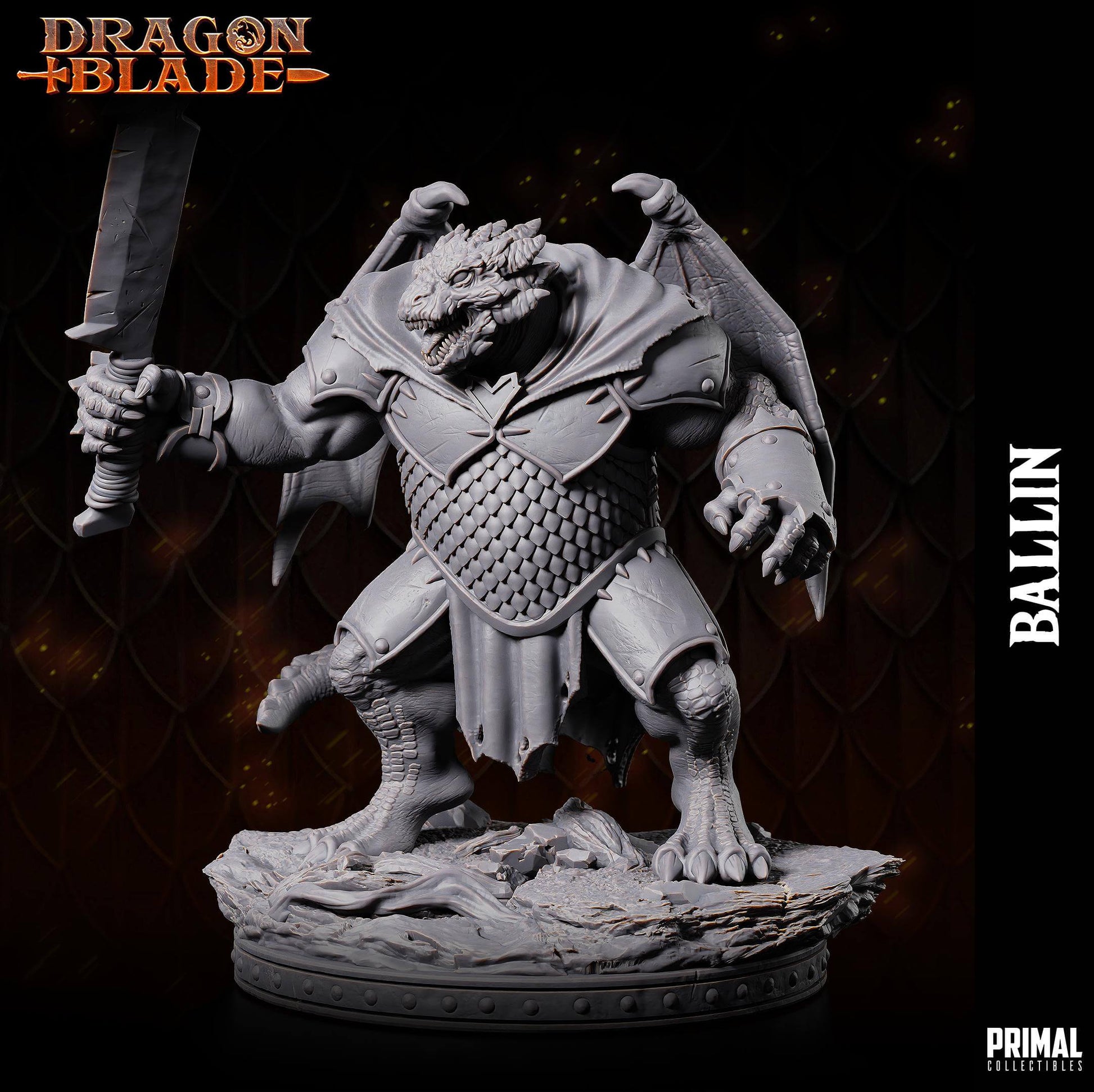 Ballin Draconian Dragonblade - Masters of Dungeon Quest