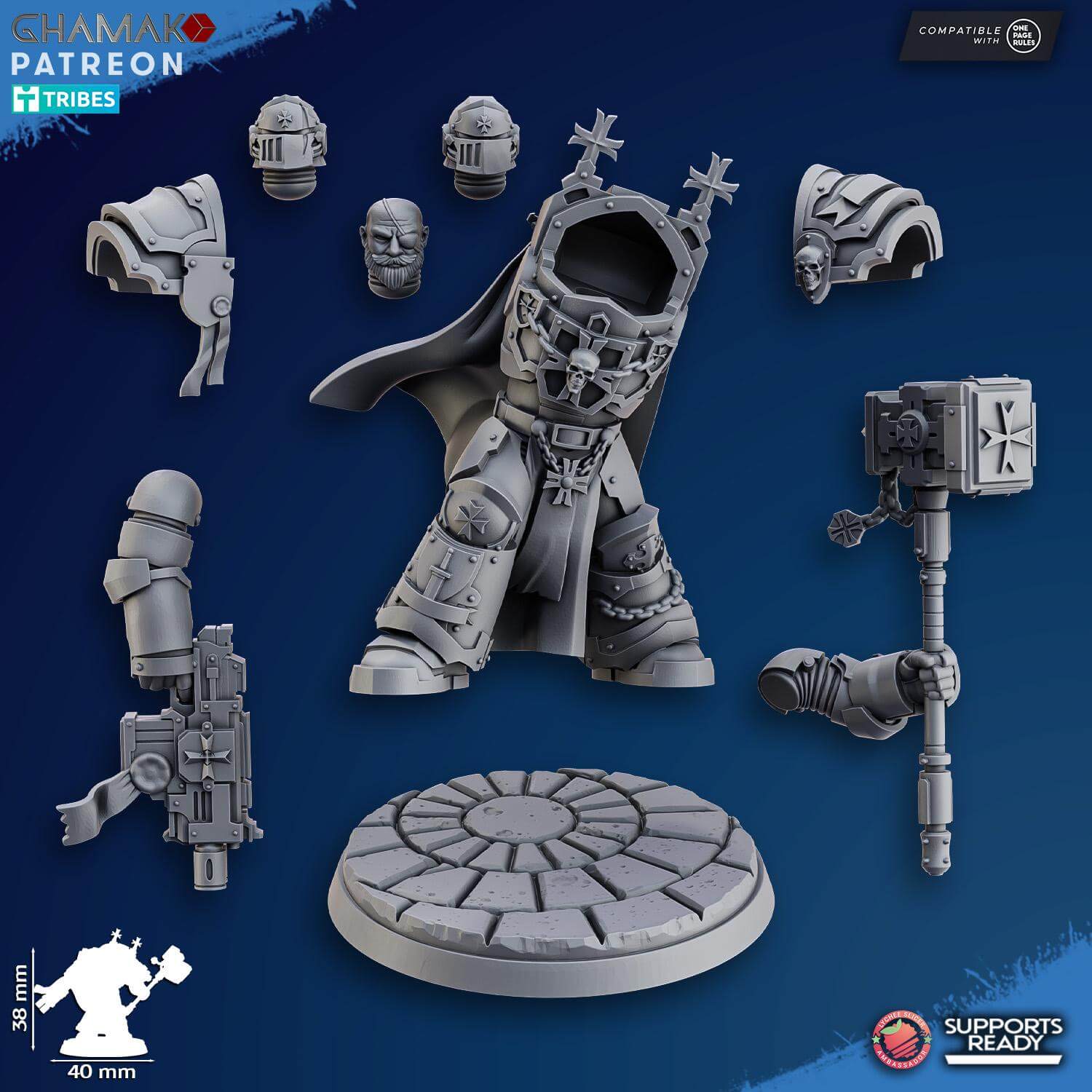 Lord of the Temple - Grimdark - Ghamak Miniatures