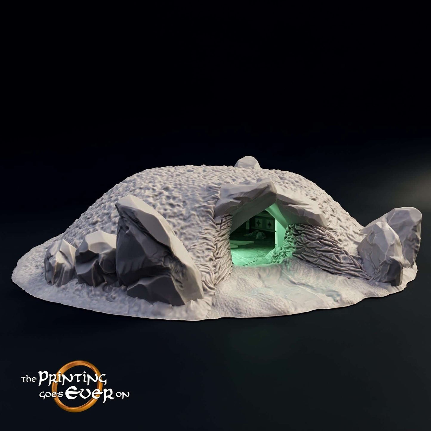 Barrow Tomb - Terrain - Printing Goes Ever On