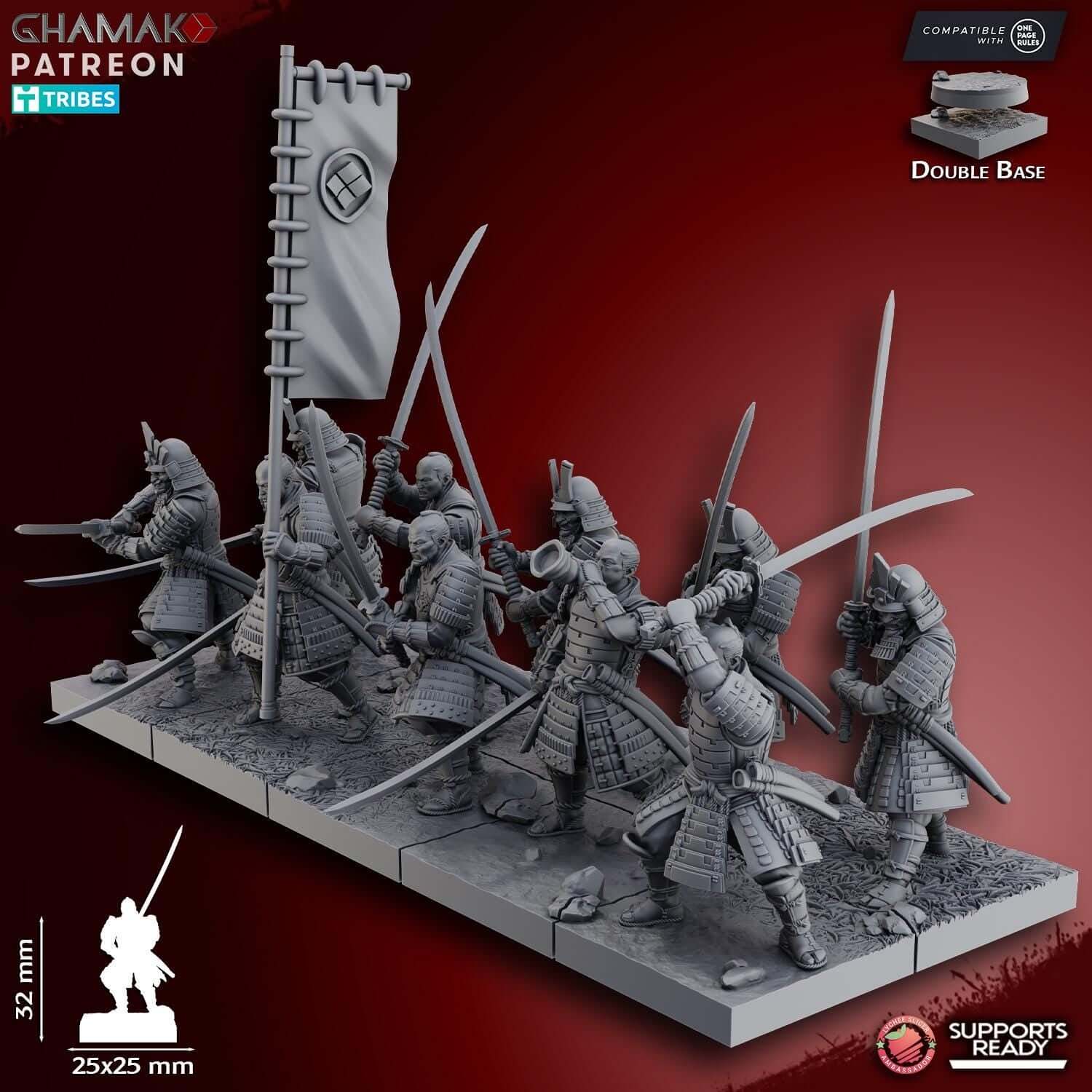 Odachi Samurai - Ghamak Miniatures