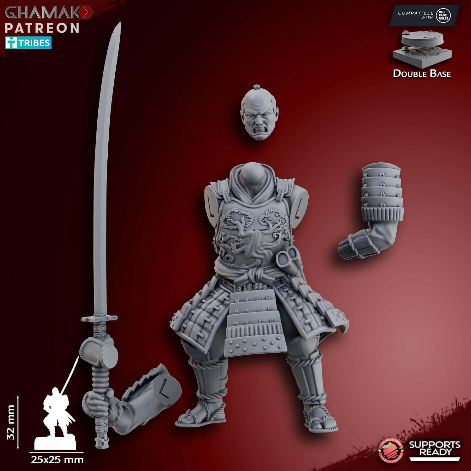 Odachi Samurai - Ghamak Miniatures