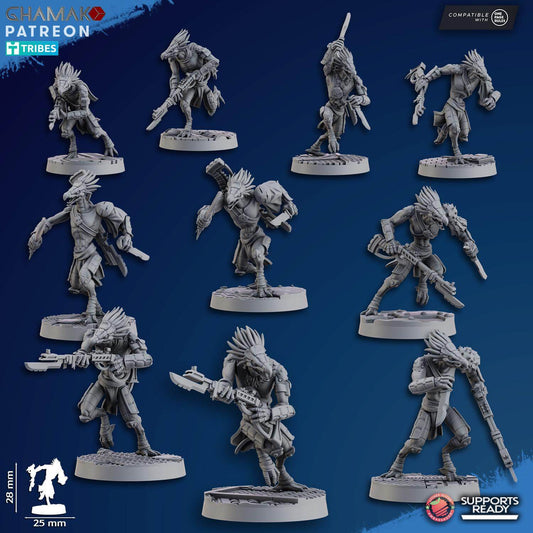 Scavengers - Kroot Proxies - Ghamak Miniatures