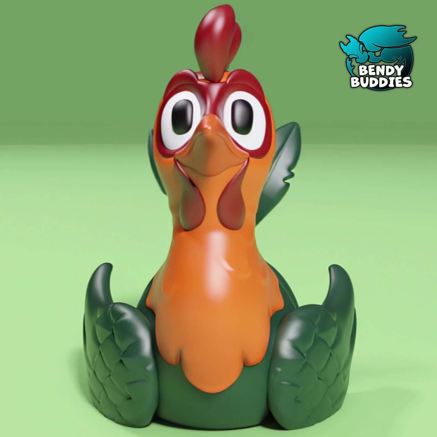 Chickira Cute Chicken - Articulated fidget - Chicken Flexi Toy