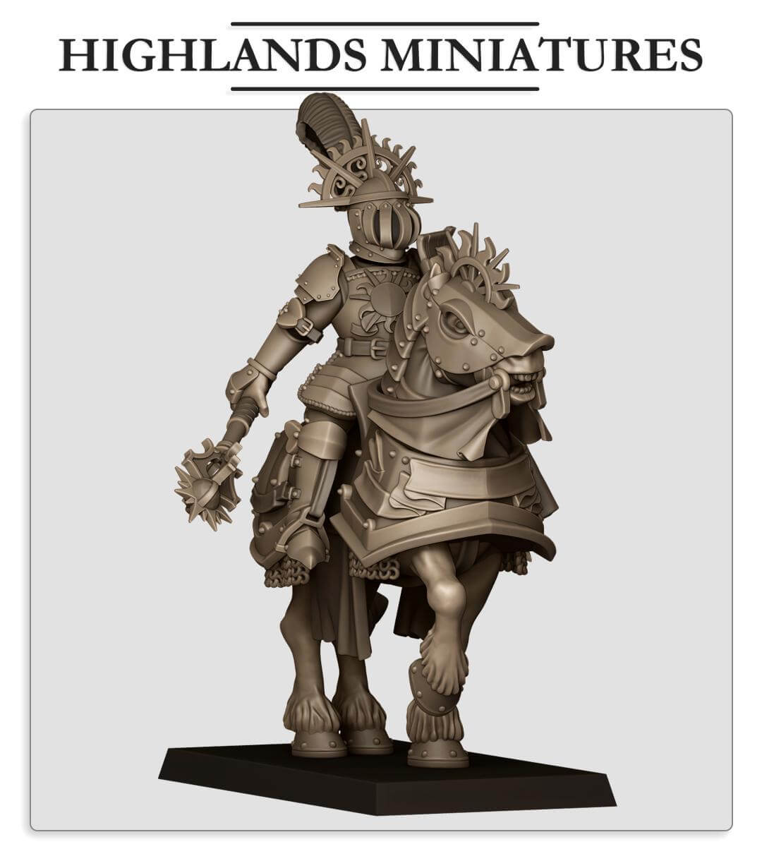Sunland Golden Flames Elector Count - Highlands Miniatures