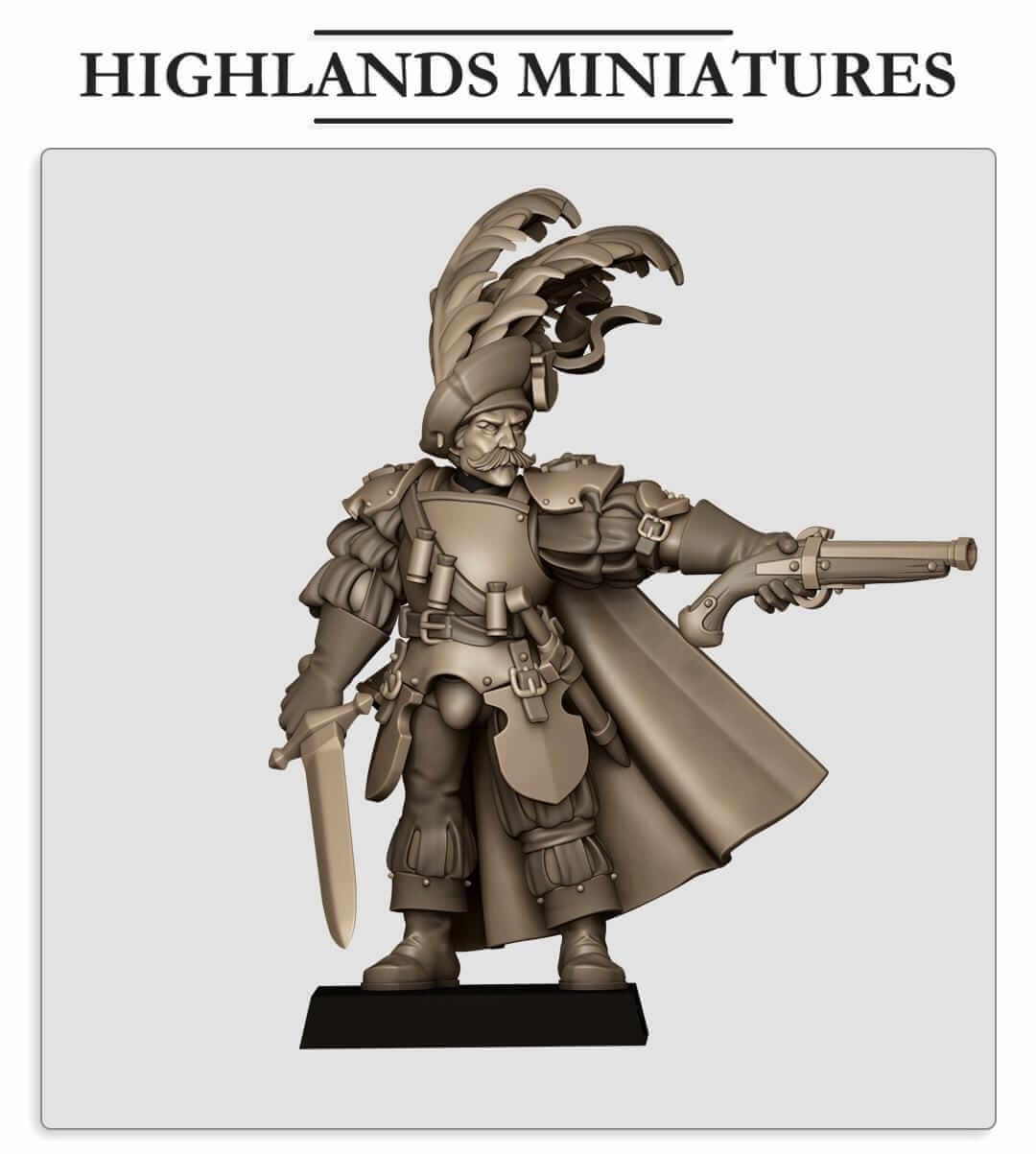 Sunland Captains - Highlands Miniatures