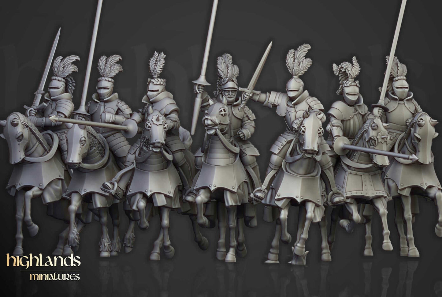Sunland Imperial Knights - Highlands Miniatures