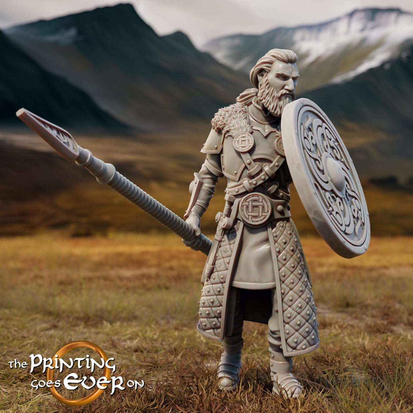 Prince Ebremer foot and mounted - Last Stand - Printing Goes Ever On