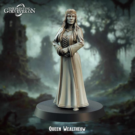Queen Wealtheow - Beowulf's Deceit - Printing Goes Ever On
