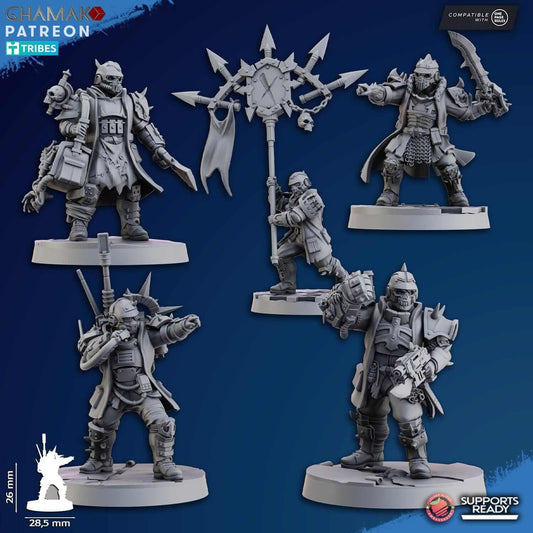 Dictator Squad Command - Ghamak Miniatures