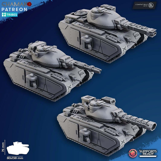 Main Battle Tank - Imperial - Ghamak Miniatures