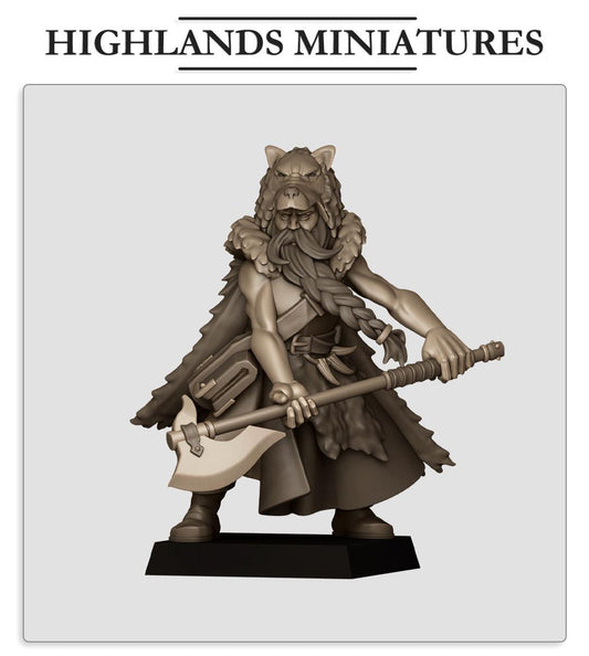 Sunland Battle Standard Bearer - Highlands Miniatures