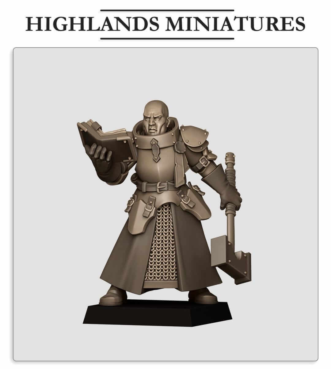 Sunland Battle Priests - Highlands Miniatures