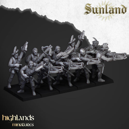 Sunland Crossbowmen - Highlands Miniatures