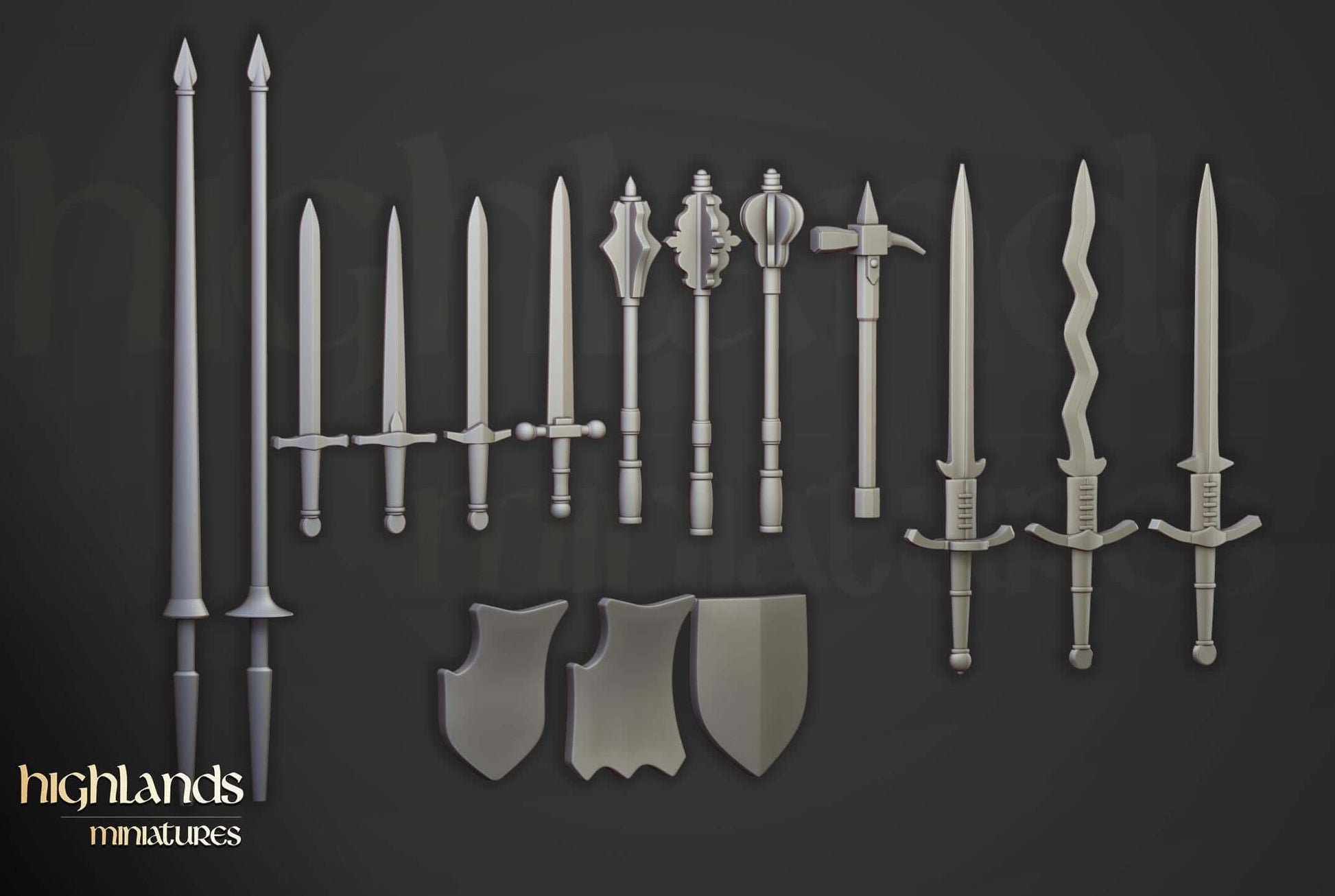 Sunland Imperial Knights - Highlands Miniatures