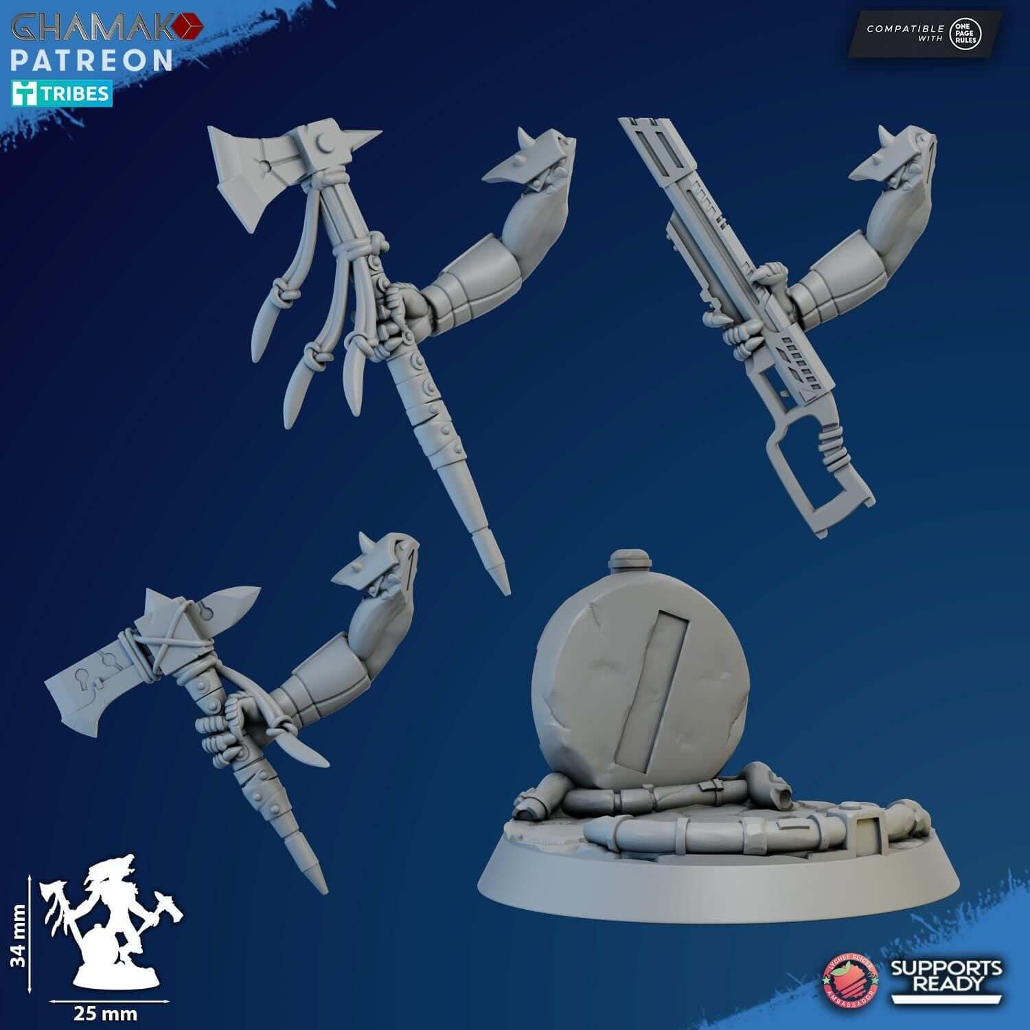 Prime Scavenger - Kroot Proxies - Ghamak Miniatures