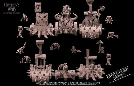 Goblin Battle Wagon - Avatars of War