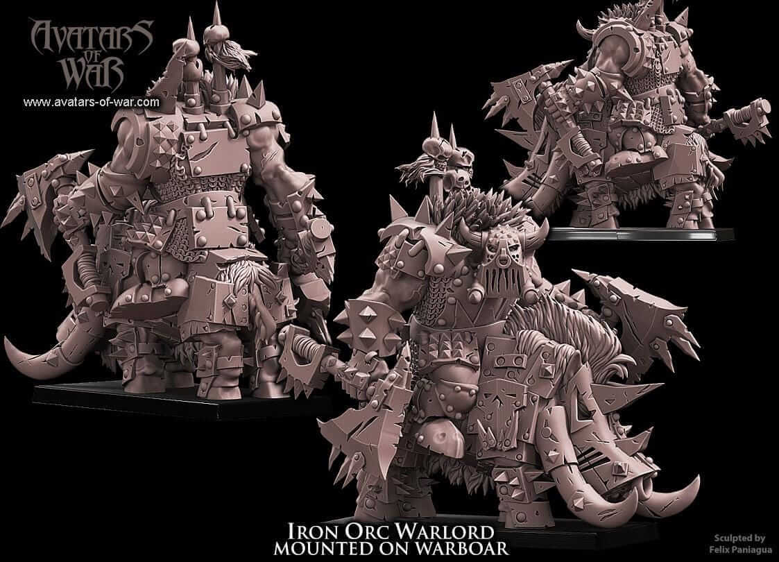 Iron Orc Warlord - Avatars of War
