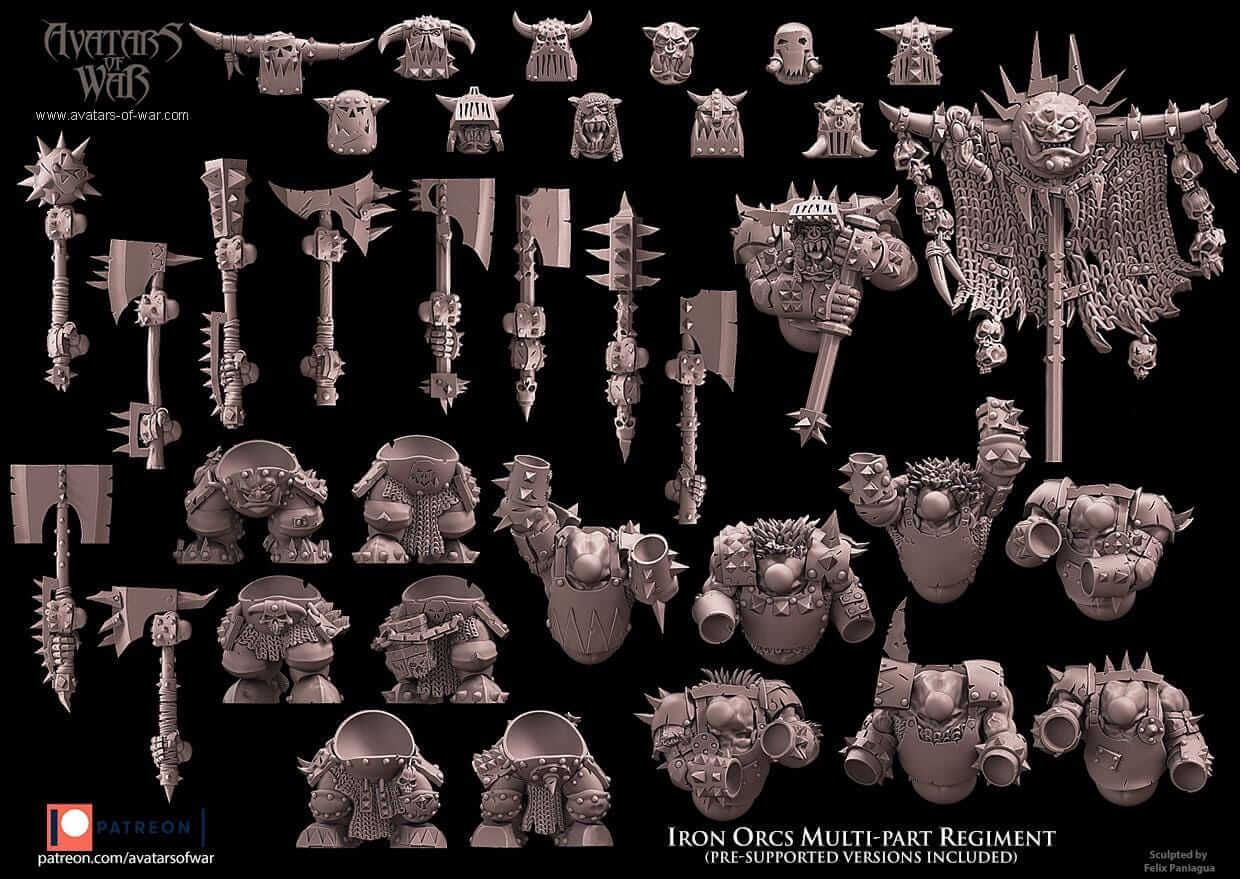 Iron Orcs - Avatars of War