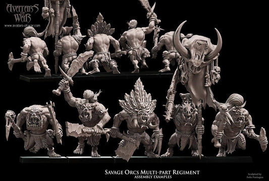 Savage Orcs - Avatars of War