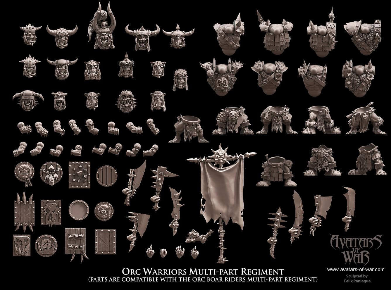 Orc Warriors - Avatars of War