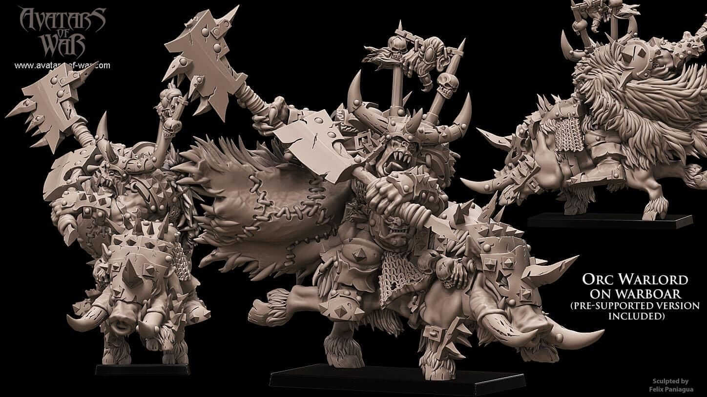 Orc Warlord - Avatars of War