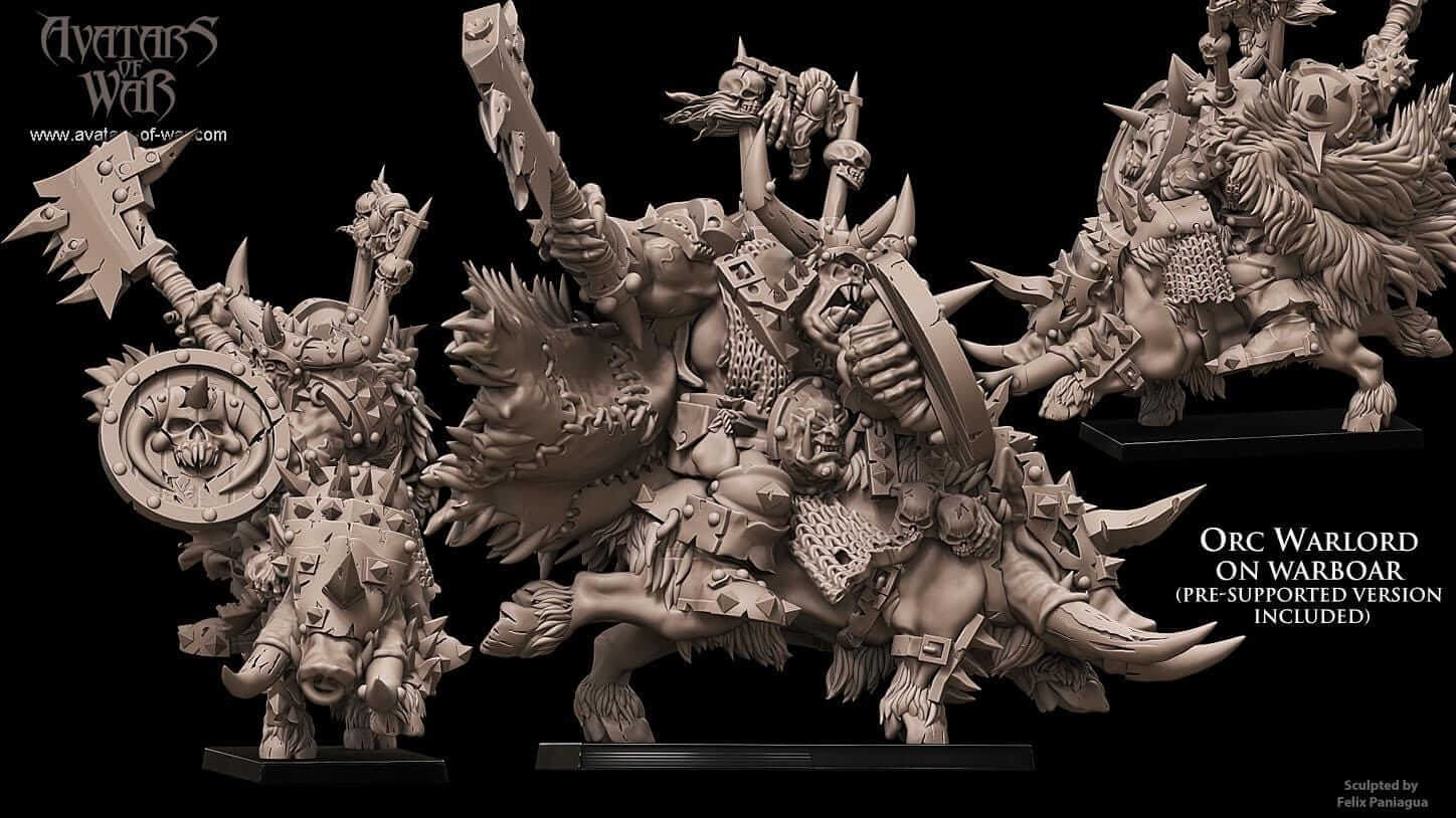 Orc Warlord - Avatars of War