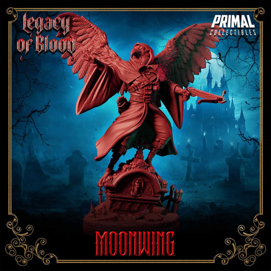 Moonwing - Legacy of Blood 3D Printed Resin RPG/Tabletop/Boardgames Miniature Primal Collectibles