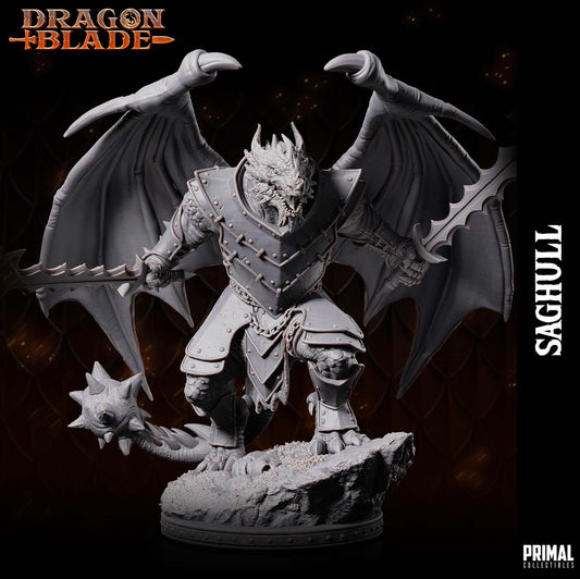 Saghull Draconian Dragonblade - Masters of Dungeon Quest
