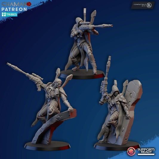 Amish Space Elf Scouts - Ghamak Miniatures