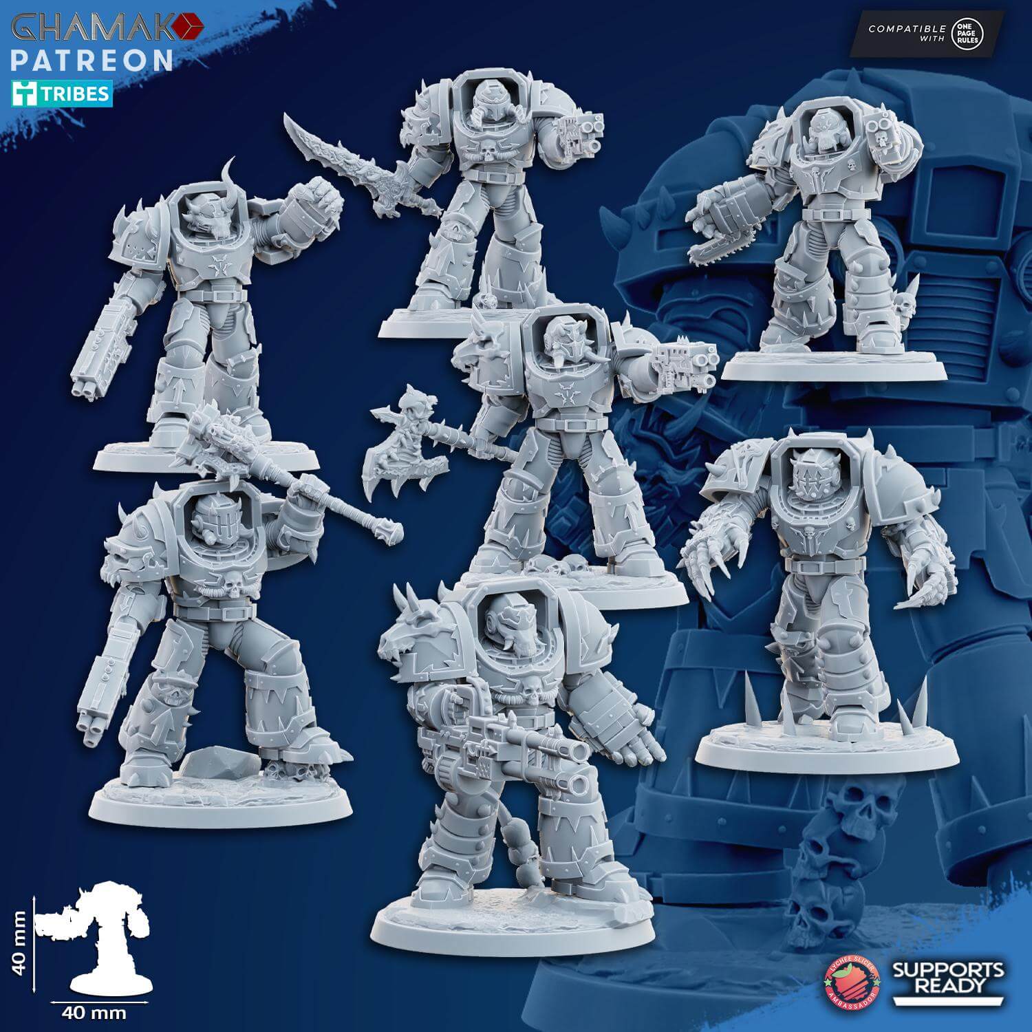 Heretic Exterminators Ghamak Miniatures
