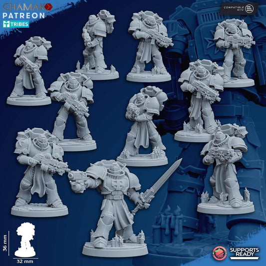 Temple Militum - Ghamak Miniatures Grimdark Void Marines