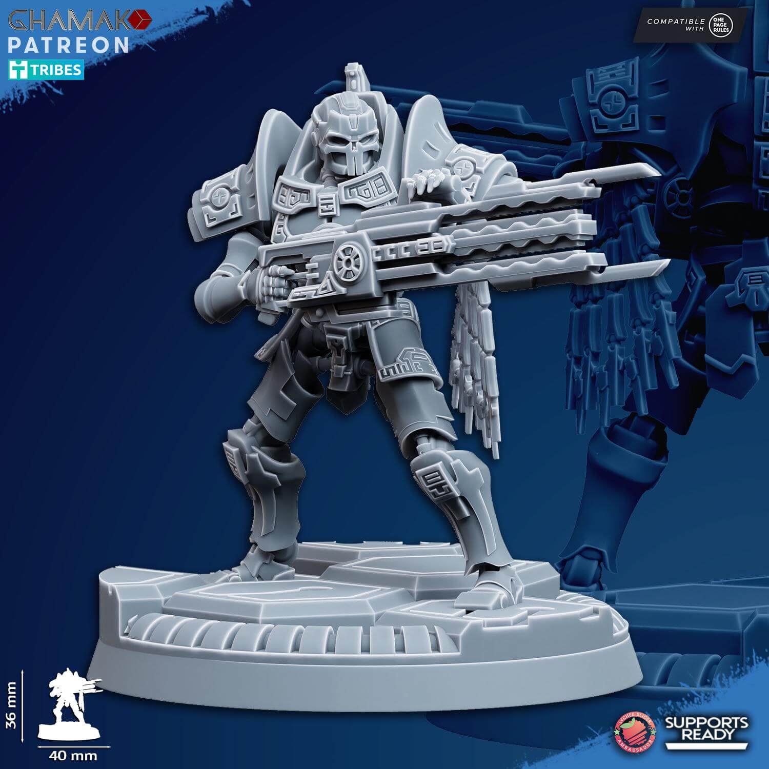 Supreme Guard - Necron Proxy - Ghamak Miniatures