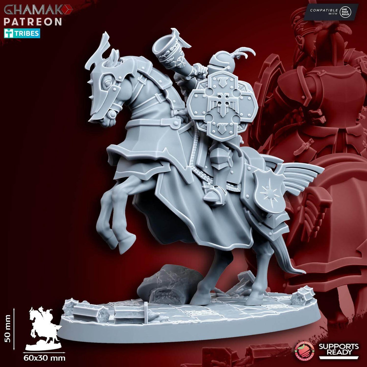 King's Guard Knights - Miniatures by Ghamak