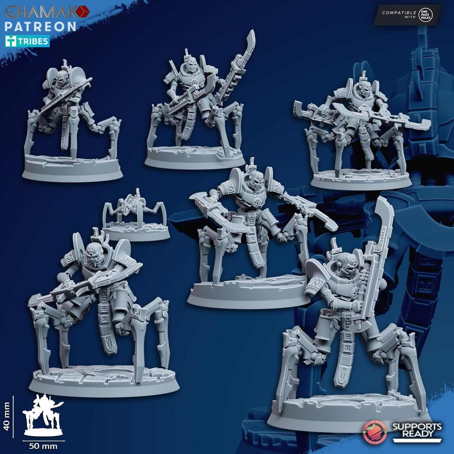 Vanquishers - Necron Proxy - Ghamak Miniatures