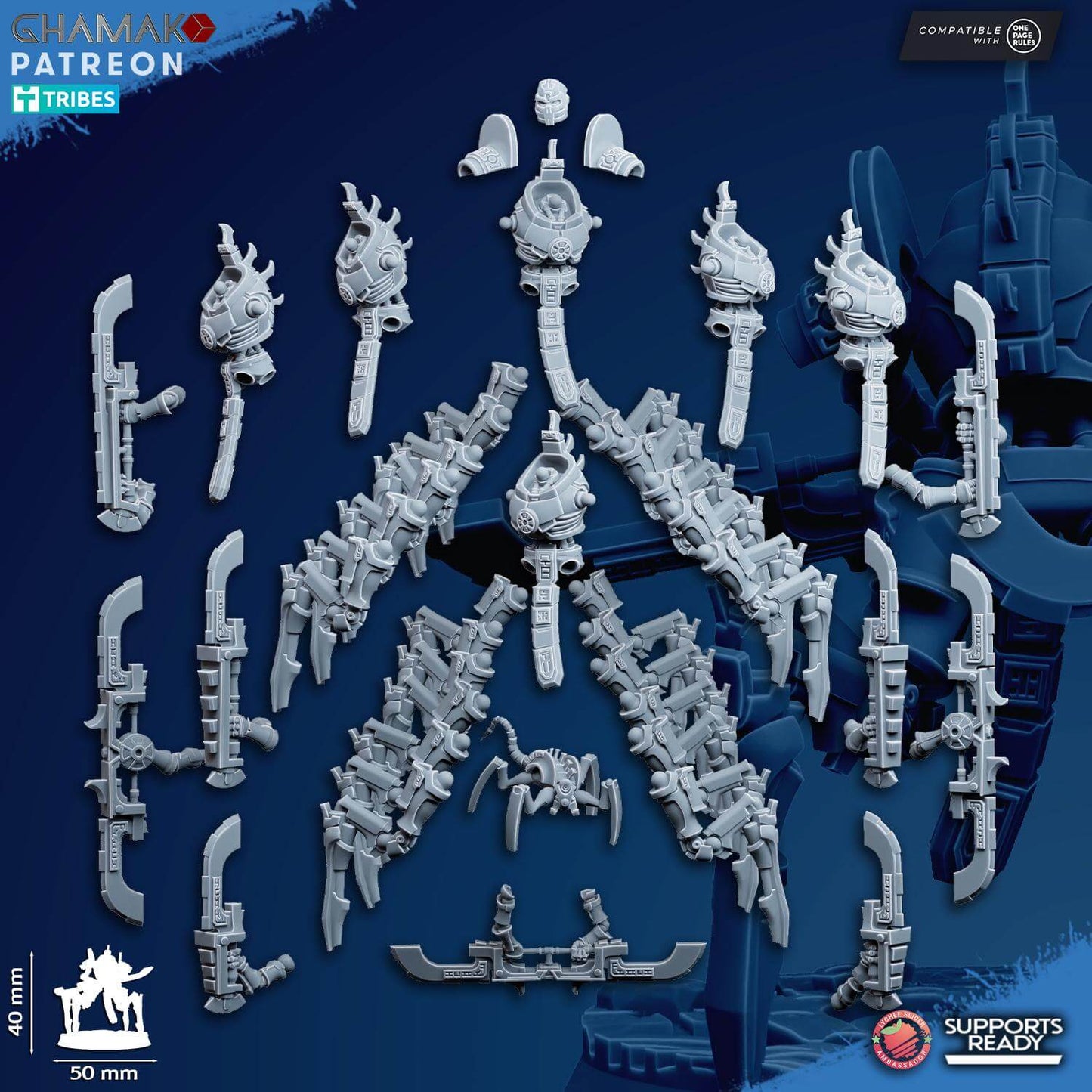 Vanquishers - Necron Proxy - Ghamak Miniatures