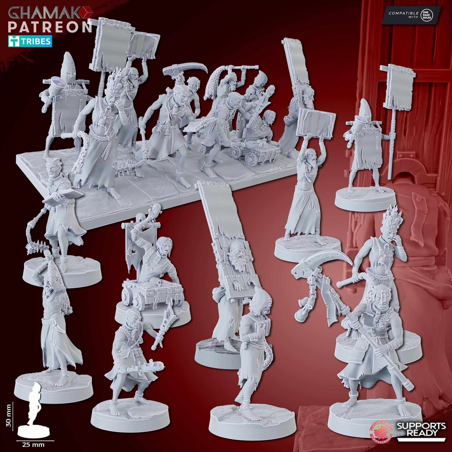 Empire Penitents - Empire Proxy - Ghamak Miniatures