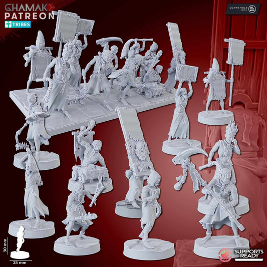 Empire Penitents - Empire Proxy - Ghamak Miniatures
