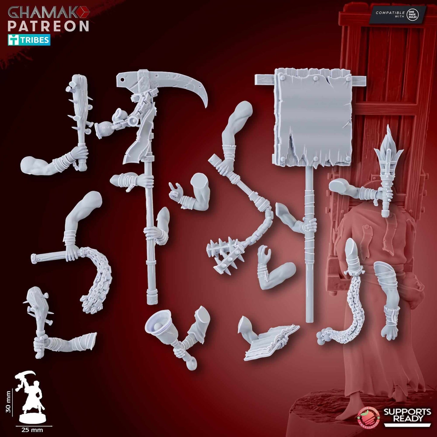 Empire Penitents - Empire Proxy - Ghamak Miniatures