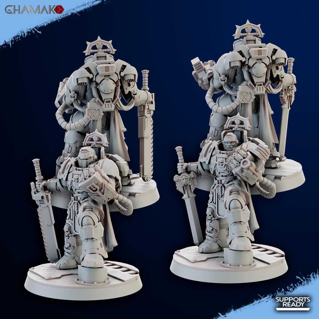 Tribune - Ghamak Miniatures - Grimdark Void Marines