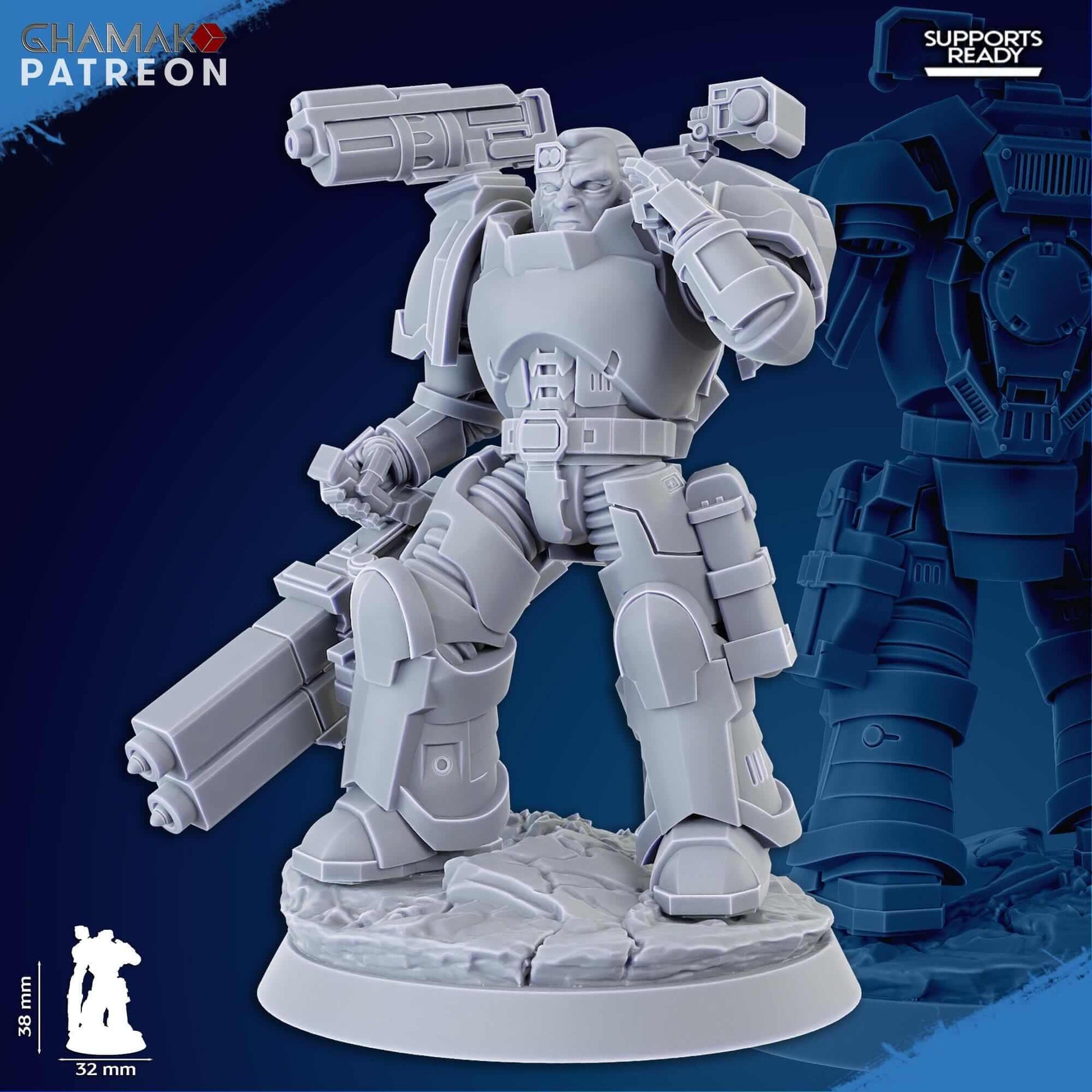 Obliterator Squad - Ghamak Miniatures Grimdark