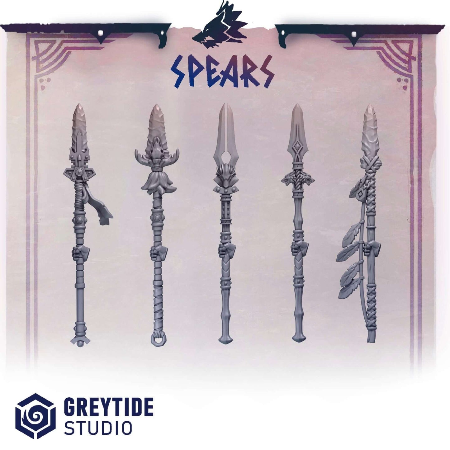 Primal Hounds Weapons - Grey Tide Studio
