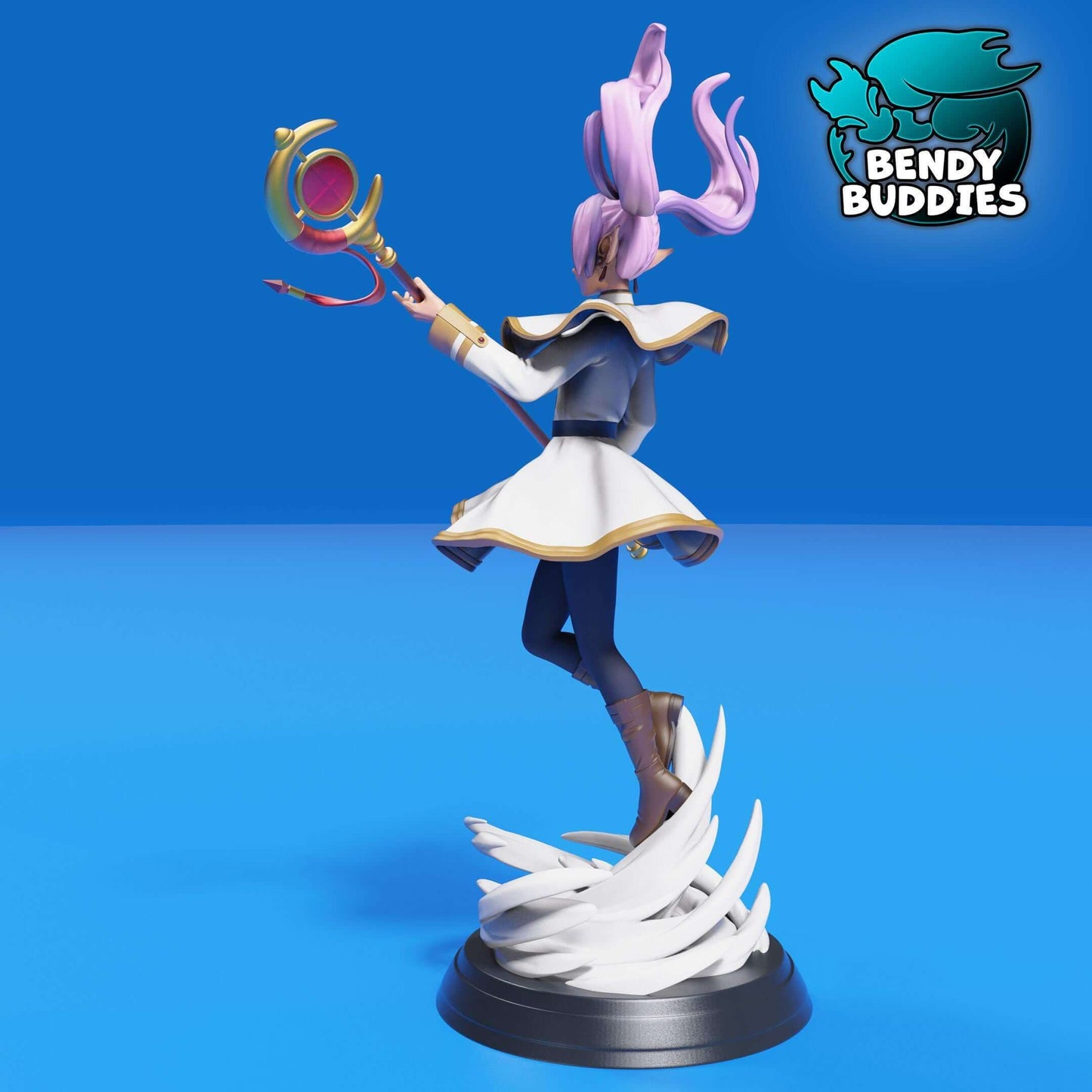 Frieren - Collectible Fanart Statue - Bendy Buddies