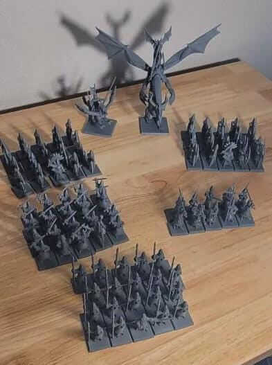 Custom Resin Printed Warbands & Patrol Forces – From Trench Horrors to Distant Stars