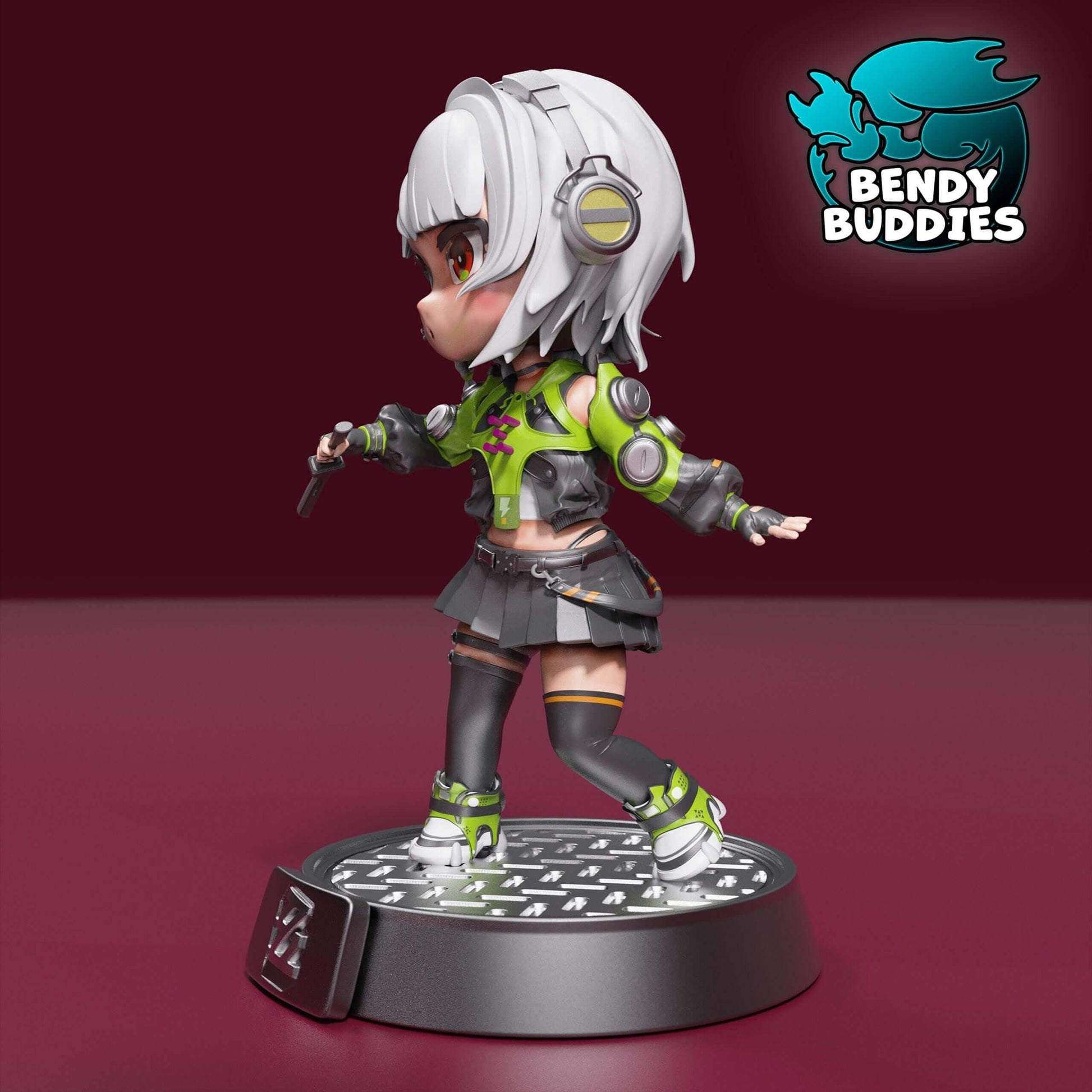 Anby Demara - Collectible Fanart Statue - Bendy Buddies