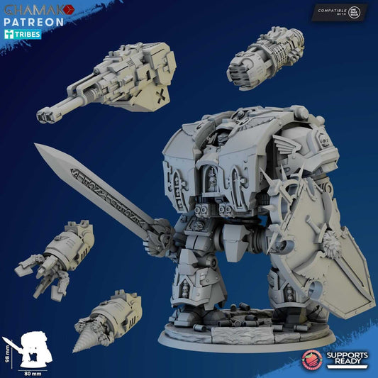 Omega War-Hulk Melee - Grimdark Void Marines Ghamak Miniatures