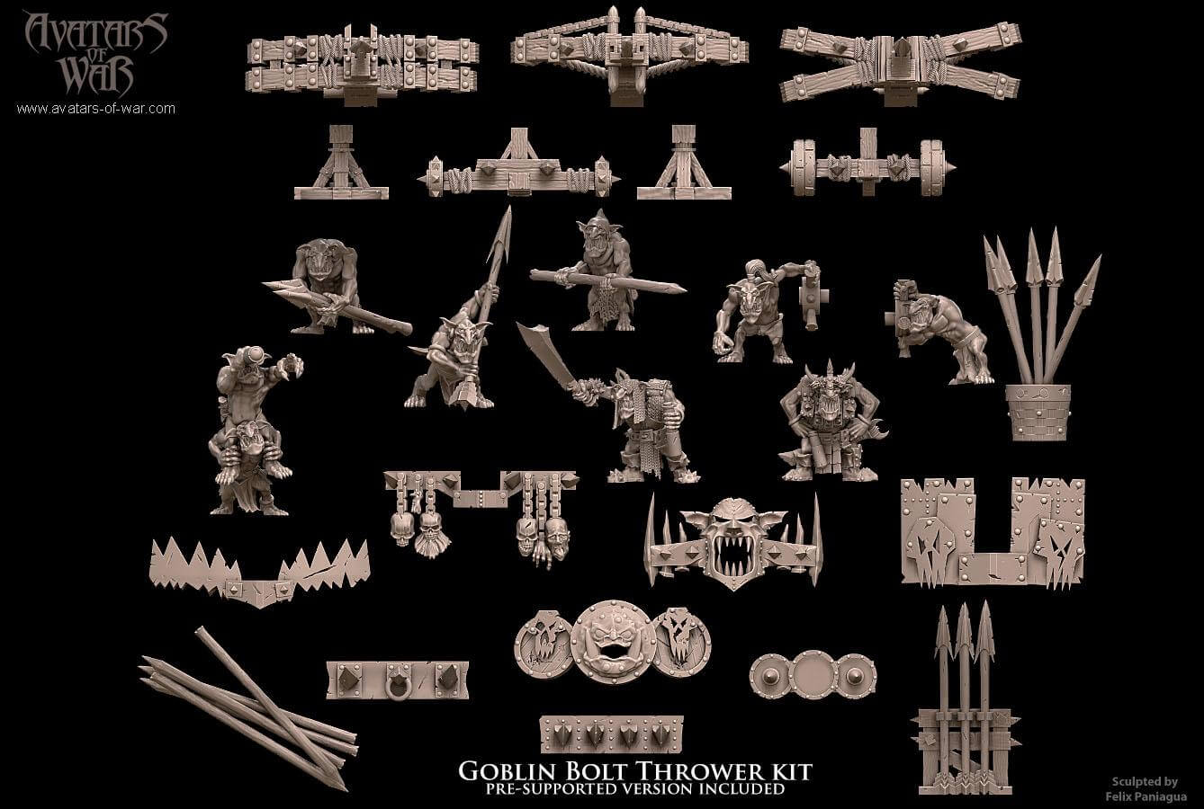 Goblin Bolt thrower - Avatars of War