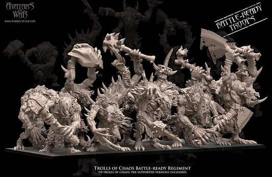 Trolls of Chaos Regiment - Avatars of War