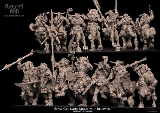 Beast Centaurs Regiment - Avatars of War