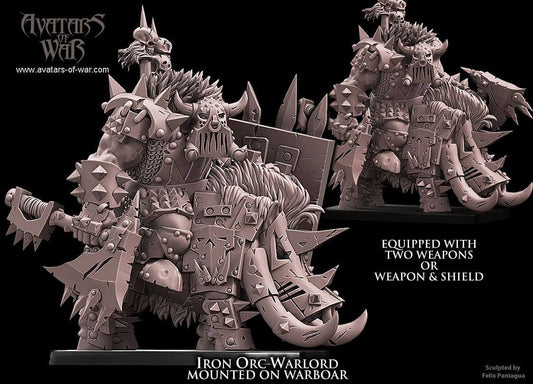 Iron Orc Warlord - Avatars of War