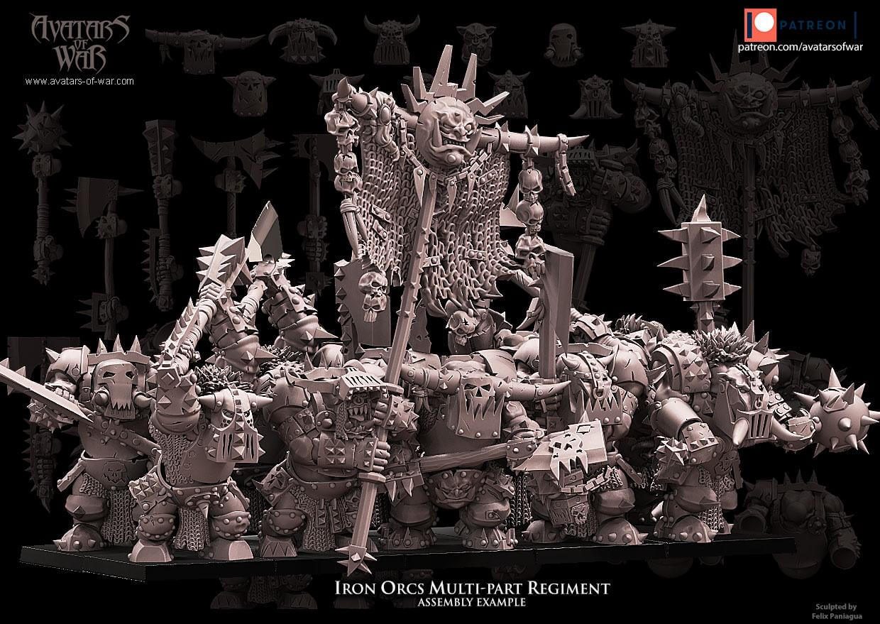 Iron Orcs - Avatars of War